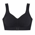 thumbnail image 3 of Lumistal Bras for Women No Underwire Front Closure Wireless Full Cup Bra Side Breast Support Anti Sagging Comfort Bra Plus Size Bras for Women XL, 3 of 6
