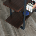 thumbnail image 3 of Davee Furniture  Big Storage Bookcases with 8 Walnut Wood Shelves Perfect Display for Living Room, 3 of 4