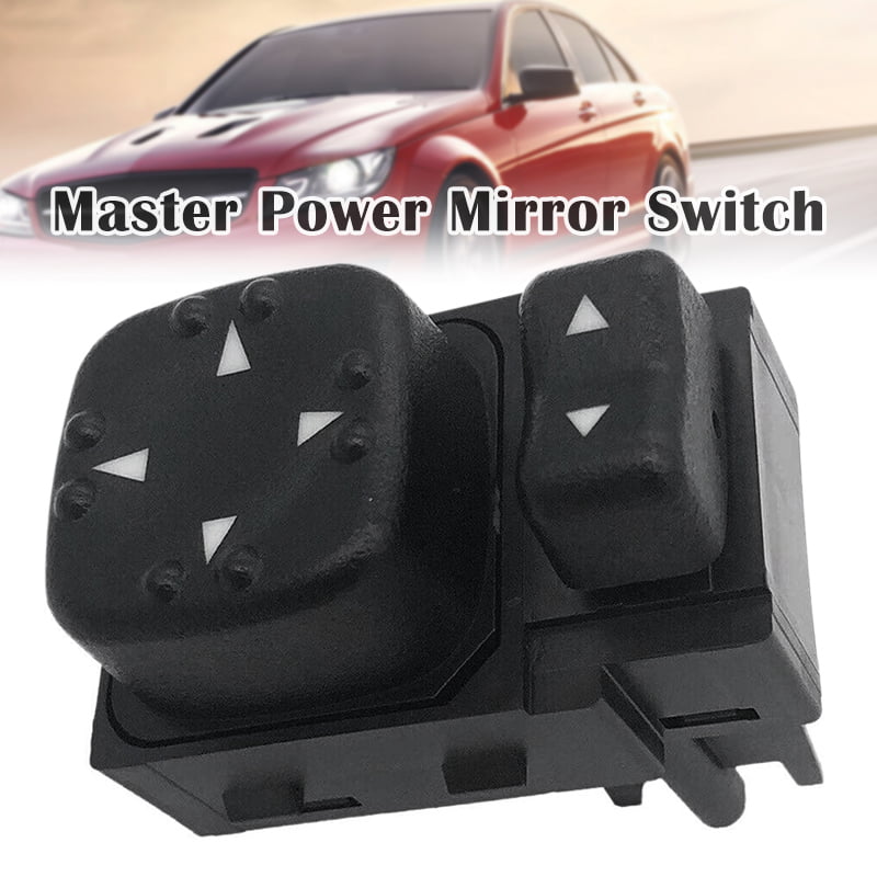 Power Mirror Switch for Chevy Silverado 2000 2001 2002 GMC Sierra Mirror Switch 15045085 19259975 901124 Renewed 