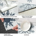 thumbnail image 3 of Blue Christmas Snowflake Pattern Kitchen Rug Mat,Kitchen Runner Rugs Non Skid Washable,Decorative Kitchen Floor Mats for Kitchen,Sink,Laundry,17"X47", 3 of 5