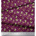 thumbnail image 2 of Soimoi Cotton Duck Fabric Leaves,Watermelon & Rabbit Kids Decor Fabric Printed Yard 42 Inch Wide, 2 of 3