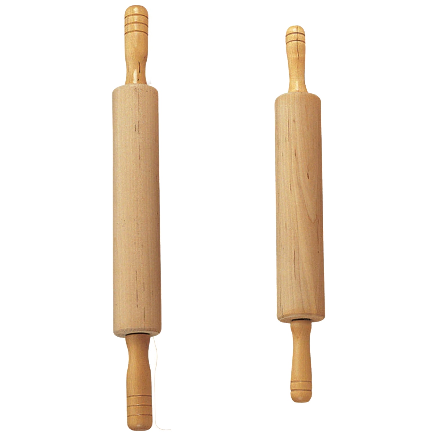 Better Houseware Wooden Rolling Pin with Nylon Bearings (Small), 613