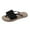 Black, variant on Mostsola Slides for Women Thong Sandals Lightweight Braided Beach Shoes Slip on Slippers Flats
