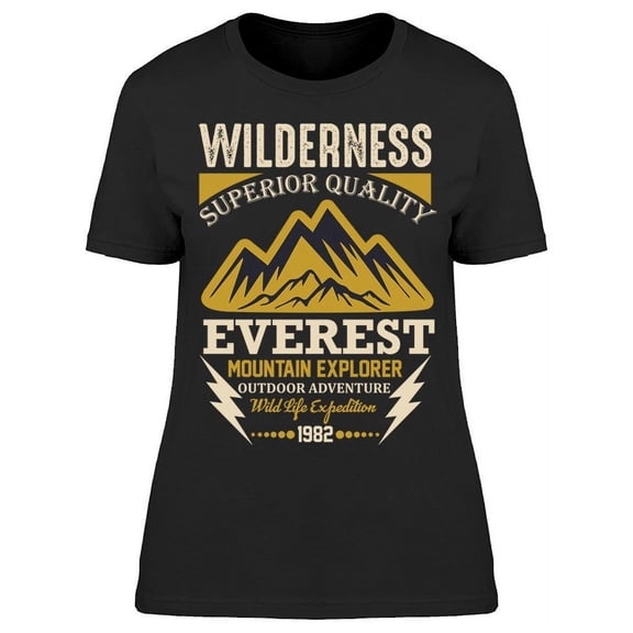 Wilderness Everest T-Shirt Women -Image by Shutterstock, Female x-Large