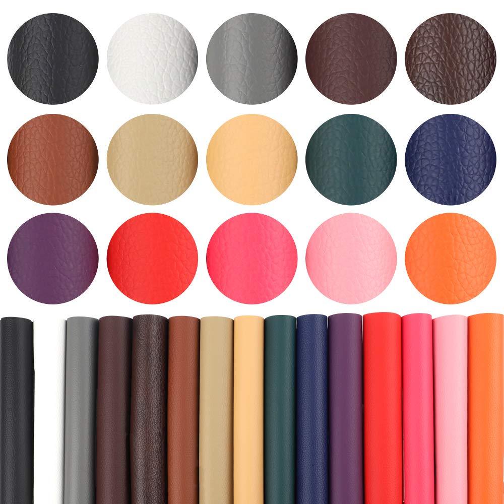 SGHUO 30pcs Leather Earring Making Kit Include 4 Kinds of Faux Leather Sheets and Tools for Earrings Craft Making Supplies - image 4 of 7