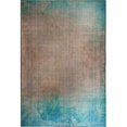 thumbnail image 1 of Dynamic Rugs IL698874580 Illusion Tapis &44; Turquoise & Beige - 5. 3 x 7,7 Po., 1 of 1