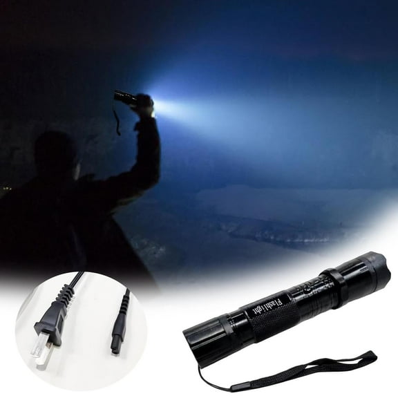 2025 Ultimate Survival Flashlight - 150-Lumen High-Intensity Beam, 45 Days Extended Battery Life, Waterproof , Durable & Portable for Outdoor Adventures, Emergencies, 1PC, Black
