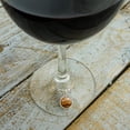 thumbnail image 3 of My Favorite Color Is Chocolate Wine Glass Charm Drink Marker, 3 of 3