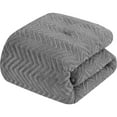 thumbnail image 2 of Nanshing Harvey 3 Piece Chevron Comforter Set King, 2 of 3