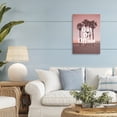 thumbnail image 3 of Stupell Industries Coastal Pink Tropical Out Of Office Canvas Art, 16 x 24, by Lil' Rue, 3 of 8