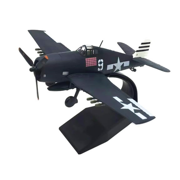 WWII U.S. F6F Hellcat Shipboard Fighter Model Retro Fighter Model for Home Decoration and Aviation Enthusiasts APPLAYERR Spare Part