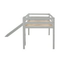 thumbnail image 5 of Loft Bed with Slide, Multifunctional Design, Twin (Gray), 5 of 9