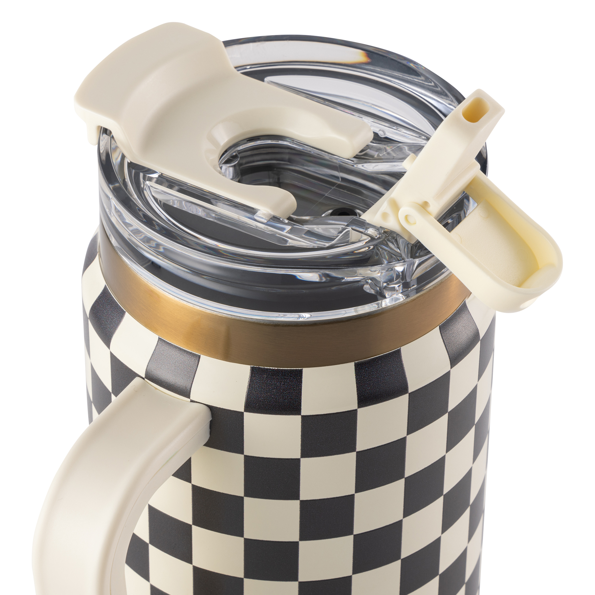Thyme & Table Luna 32 oz Stainless Steel Tumbler with Handle photo 7