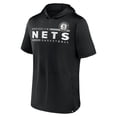 thumbnail image 2 of Men's Fanatics Black Brooklyn Nets Possession Hoodie T-Shirt, 2 of 3