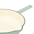 thumbnail image 6 of The Pioneer Woman 12-Inch Enameled Cast Iron Skillet Oven Safe, Green, 6 of 7