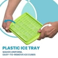 thumbnail image 5 of BPA Free Ice Cube Tray With Lid & Bin For Freezer With Cover, Container & Tong | No Spill Stackable Ice Cube Trays With Easy Release | Large Ice Mold Maker | Perfect for Cocktails & Whisky, 5 of 8