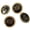 Style 6, variant on Zecic 4 Pcs Multifunctional Buttons Jackets Buttons Airport Uniform Buttons Pants Buttons Easy to Use Dress Buttons