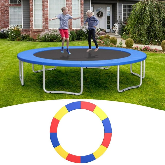 Tapis de Trampoline Durable en Polyéthylène, Résistant aux Déchirures, Pliable, Tapis d'Extérieur pour Lit