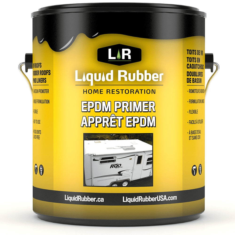 Liquid Rubber RV Roof and EPDM Rubber Primer Weatherseal Roofing