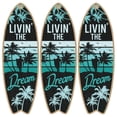 thumbnail image 1 of Decoraciones de Marineros SurfSizzle 3Pzas 16x45cm Madera Tabla de Surf., 1 of 5