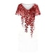 thumbnail image 4 of Vestido Corto de Verano Moda Gradiente Corto de Manga en V Cuello Vestido Casual, Poliéster Ligero de Verano, Lavado de Manos, 4 of 7
