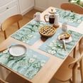thumbnail image 5 of Spring Floral Placemats Set of 6, Summer Daisy Tulips Flower Vases Rustic Country Non-Slip Place Mats Washable Table Mats for Kitchen Dining Table Decorations Indoor/Outdoor, 5 of 9