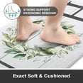 thumbnail image 3 of Farmhouse Anti Fatigue Kitchen Mats for Floor 2 Piece Set Cushioned Kitchen Rugs and Mats Non Skid Waterproof Comfort Heavy Duty Kitchen Standing Mat for Bedroom Laundry Room, 3 of 6