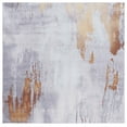 thumbnail image 3 of SAFAVIEH Tacoma Cymone Traditional Machine Washable Area Rug, Grey/Rust, 6' x 6' Square, 3 of 14