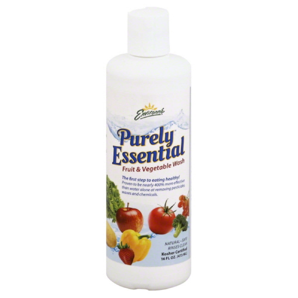 Consumer Health Research Purely Essential Fruit & Vegetable Wash, 16 oz