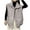 Gray, variant on DDAPJ pyju Women's Oversized Puffer Vest Lightweight Warm Cap Sleeve Puffy Bubble Outerwear Vests with Pockets Black XXXL