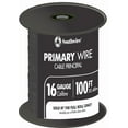 thumbnail image 2 of Southwire 55666623 100' Black Primary Wire 16-Gauge Bulk Spool, 2 of 2