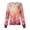 Pink, variant on Scrub Jackets for Woman Long Sleeve Snap Front Plus Size Scrub Jackets Fashion Floral Print Women's Medical Scrub Jackets Soft Comfy Nurse Shirt Complexion S