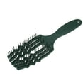 thumbnail image 5 of Unique Bargains 1Pc Tangle Hair Brush Paddle Detangler Hair Comb for All Hair Types Dark Green, 5 of 6