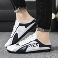 thumbnail image 3 of Oyedens Mens Slip on Fashion Sneakers Mules Breathable Casual Athletic Running Tennis Golf Gym Shoes, 3 of 7