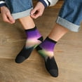 thumbnail image 3 of Pofeuu Northern Lights Print 30cm Socks, Adult Running Hiking Socks for Youth and Adult, 3 of 7