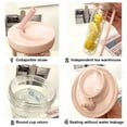 thumbnail image 3 of Botella de agua con infusor de frutas con pajita, botella de agua deportiva transparente portátil de gran capacidad para Fitness, gimnasio, actividades al aire libre, 3 of 8