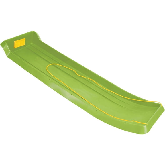 Emsco Group ESP 66 in. Neon Lime Toboggan Sled for Four Riders