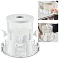 thumbnail image 2 of Cold Kettle With Faucet Beverage Dispenser With Spigot Ice Tea Juice Pitcher 4 Compartment Beverage Container For Kitchen, 2 of 9