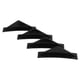 thumbnail image 1 of Labio Del Parachoques Trasero, Alerones Del Parachoques Trasero ABS Curvados 4 Piezas Negro Brillante Universal Durable Para Automóvil, 1 of 7
