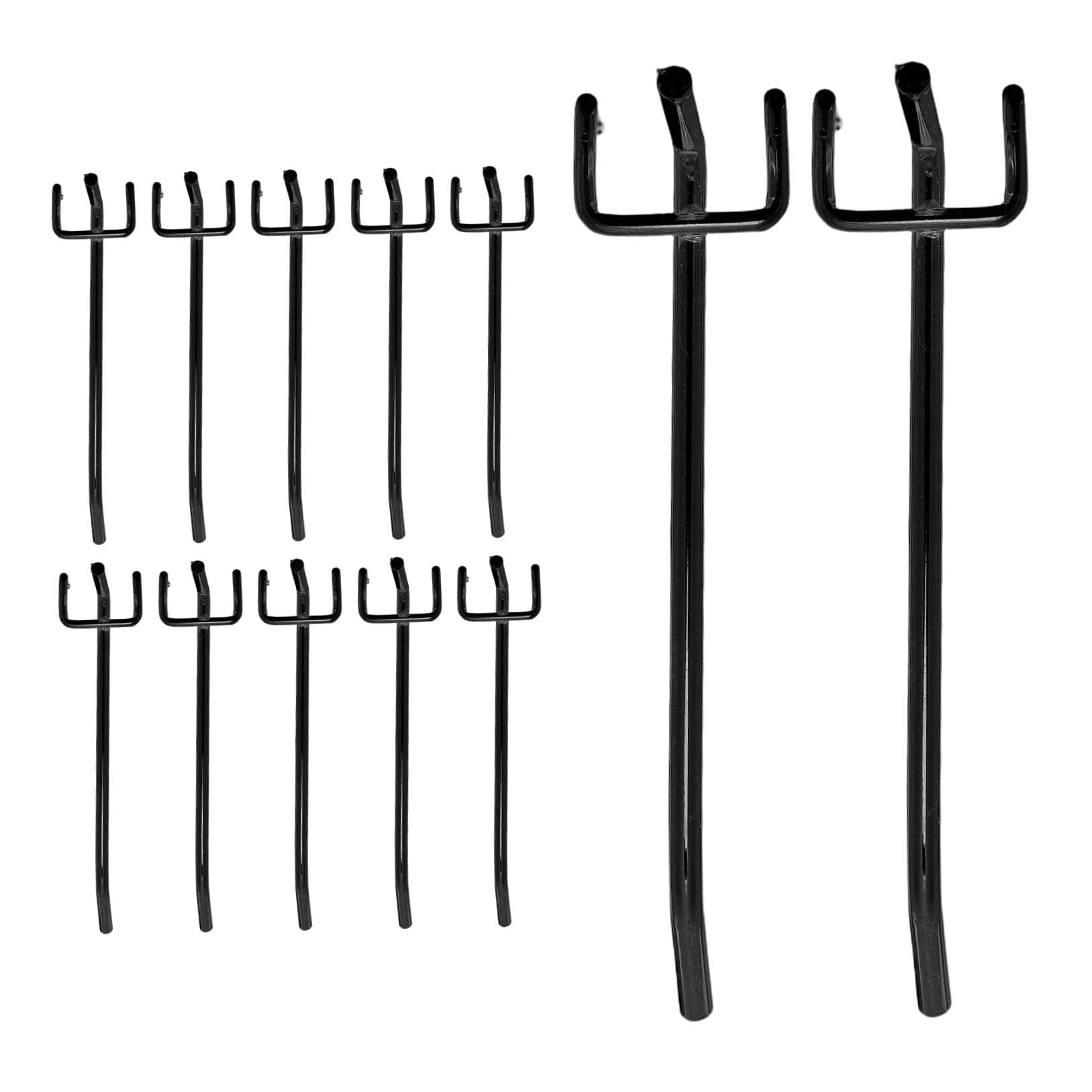 BESTYASH 30-Piece Metal Pegboard Hooks Set for Garage, Home Storage, Tool Organization with Easy Installation and Versatile Use