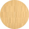 thumbnail image 1 of Ahgly Company Indoor Round Solid Brown Modern Area Rugs, 8' Round, 1 of 4