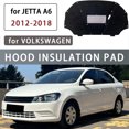thumbnail image 2 of Sound Insulation Cotton For Volkswagen For Jetta A6 2012-2018, Front Engine Insulation Cotton Soundproof Pad Cover Fireproof Mat Car Accessories-black-Style B, 2 of 5