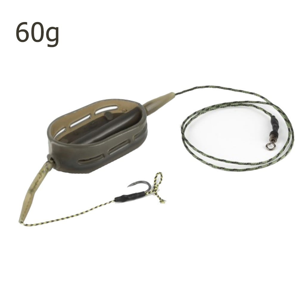 Carp Fishing Method Feeder Rig Hair Group Lead Core Line Method Flat