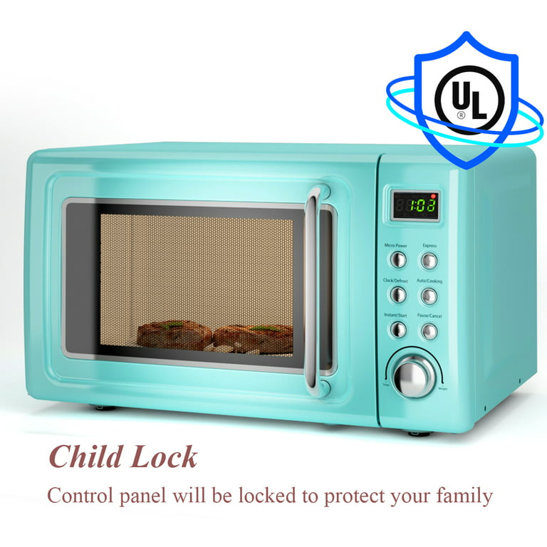 Countertop Microwave Oven 0.7 Cu ft Compact LED display 700W Kitchen Dorm  Small