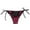 Red, variant on Womens Panties Breathable Seamless Thong Panties Pink L