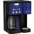 Cuisinart SS15 Coffee Center Brew Basics 12Cup Coffeemaker and SingleServe Brewer, Navy/Black