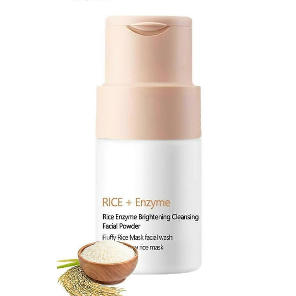 Rice enzyme whitening cleansing powder, rice enzyme cleansing powder, marshmallow rice facial cleanser, rice cleanser, fluffy rice facial cleanser