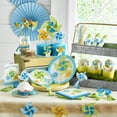 thumbnail image 2 of Turning One Boy Pinwheel Blue 1st Birthday Party Favor Treat Sacks Loot Bags, 2 of 2