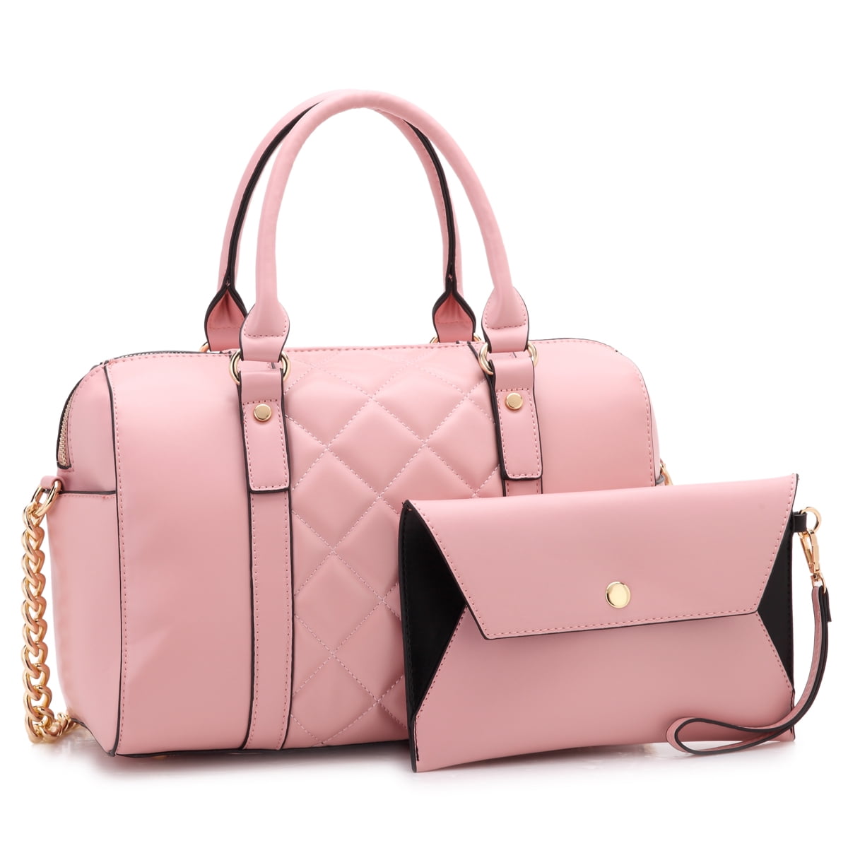 Dasein Women Satchel Handbags Vegan Leather Purses Tassel Shoulder Bags Work Tote for Ladies with Long Strap