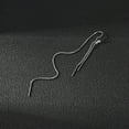 thumbnail image 3 of QQTDFG 1 Pair Stainless Steel Ear Thread Through Threader Earrings Drop Earring Jewelry-Style10-60mm (1pair), 3 of 4
